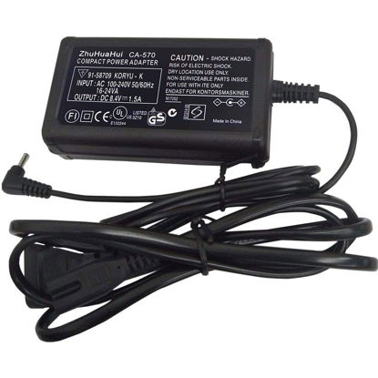 Picture of CA-570 AC Adapter Charger Compatible with Canon XA25,XA10,XA-20,Canon XA30,HG20,XH-A1,XA-30,Vixia HF100, XA11,HF G20, Vixia HF G20,FS3000,FS200,Vixia HG21,Vixia HFM31,Canon ZR60,HV30,HV20,HV20A,HV40