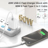 Picture of iPhone 15 Charger, 3 Pack 20W USB-C Wall Charger with 6ft USB C to USB C Cable for iPhone 15/15 Plus/15 Pro/15 Pro Max/iPad Mini 6,iPad Air4,iPad Pro 12.9