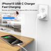 Picture of iPhone 15 Charger, 3 Pack 20W USB-C Wall Charger with 6ft USB C to USB C Cable for iPhone 15/15 Plus/15 Pro/15 Pro Max/iPad Mini 6,iPad Air4,iPad Pro 12.9