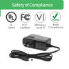 Picture of Security-01 2-Pack AC to DC 12V 0.5A 500mA Power Supply Adapter, Plug 5.5mm x 2.1mm UL Listed FCC,CY-1200500