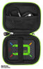 Picture of getgear Case for ZOLEO Satellite Communicator, Designed case with Size and Shape Matching, Black case Contrasted with Green Zip