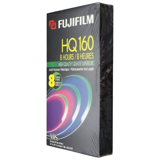 Picture of Fuji 23021161 Standard Grade VHS Video Tape (8 Hrs.)