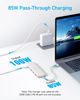 Picture of Anker 332 USB-C Hub (5-in-1) with 4K HDMI Display, 5Gbps USB-C Data Port and 2 5Gbps USB-A Data Ports and for MacBook Pro, MacBook Air, Dell XPS, Lenovo Thinkpad, HP Laptops and More(White)