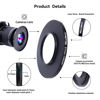 Picture of 67mm Lens to 105mm Camera Lens Adapter,67mm-105mm Filter Step up Rings,Compatible All 105mm Filter Accessory.Made from CNC Machined