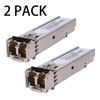 Picture of 2 Pack 1.25G 850nm Multimode SFP LC Transceiver Fiber Module 550 Meters 1000Base-SX LC MMF for Cisco GLC-SX-MMD/SX-MM/SFP-GE-S,Fortinet,Ubiquiti UniFi UF-MM-1G,Mikrotik S-85DLC05D Meraki MA-SFP-1GB-SX