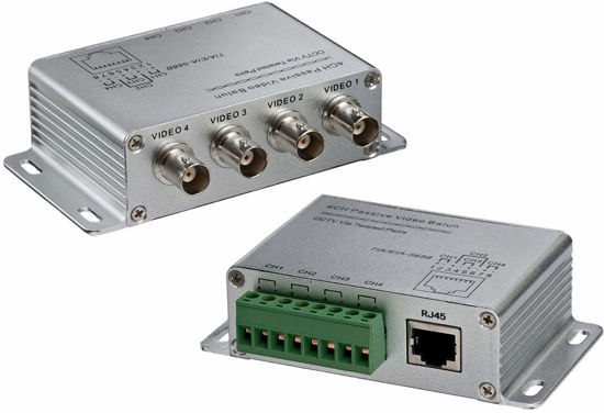 Picture of Triplett GEM TRB-8BNCSTRJ45 8-Channel Passive Transceiver Box - BNC Female to RJ45 or Screw Terminal