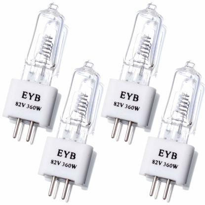 Picture of Wadoy EYB 82V 360W Projector Bulb 4 Pack RSE-57 Compatible with Apollo 15000 15002 15009 A1004 A1005 AL1004 AL1005 Overhead Projector Bi-Pin Based Stage & T3.5 Bulb