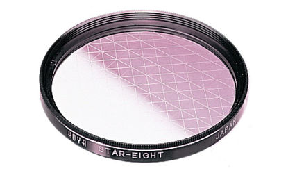 Picture of Hoya 58mm Eight Point Cross Screen Glass Filter (8X)