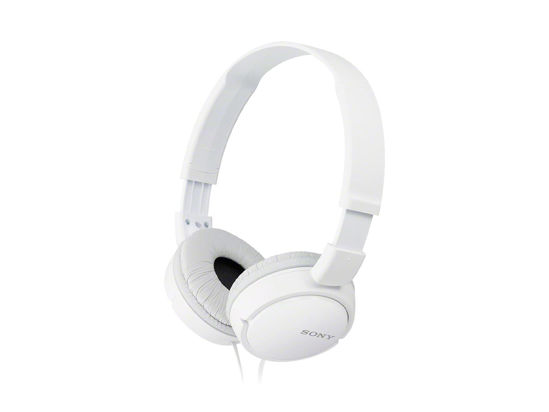 Picture of Sony ZX Series Wired On-Ear Headphones, White MDR-ZX110