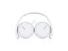 Picture of Sony ZX Series Wired On-Ear Headphones, White MDR-ZX110