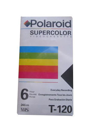 Picture of Polaroid Supercolor Video Cassette VHS T-120