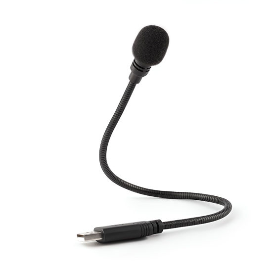 Picture of LANDIBO USB Microphone，USB Microphone for pc gooseneck Portable Mini, Plug and Play, All-Out Outward USB Microphone for mac, YouTube, Streaming, podcasts, Recordings, Games (USB)