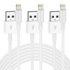 Picture of QZIIW [Apple MFI Certified for iPhone Charger Cable 10 Ft, 3Pack Extra Long USB to Lightning Cable 10 Feet,Apple Charging Power Cord 10 Foot for iPhone 14 13 12 11 Pro Max Mini XR X 9 8 7Plus 6s ipad