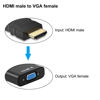 Picture of Ankey 4Pcs HDMI to VGA, Gold-Plated HDMI to VGA Adapter Converter (Male to Female) for Computer, Desktop, Laptop, PC, Monitor, Projector, HDTV