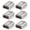 Picture of HDMI Coupler 6-Pack, 8K@60Hz, HDMI Female to Female Adapter, HDMI 2.1 Connector, 3D 4K@120Hz Extender, Compatiable with HDTV Roku TV, Monitors, Laptop, Projector