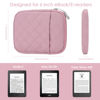 Picture of Padded Sleeve Pouch for 6 Inch eBook/E-Reader/Kindle (Pink)