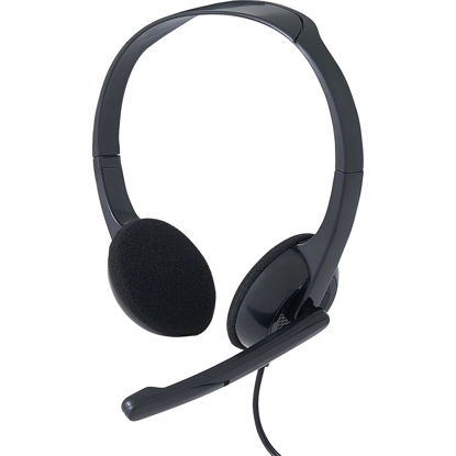 Picture of Verbatim Stereo 3.5mm Headset with Microphone,Black