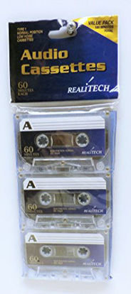 Picture of Blank REALITECH CASSETTE TAPES - 60 Mnutes Per cassette