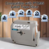 Picture of PT-M95 label tape clear Compatible with M-K231s Brother Label Tape Clear 12mm 0.47 M231 MK231 P Touc M Tape for Brother Label Maker PTM95 PT85 PT65 PT90 Label Maker Refills,Black on Clear, 4 Pack.