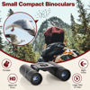 Picture of 200x25 High Power Compact Binoculars with Clear Low Light Vision, Large Eyepiece Waterproof Binocular for Adults Kids, High Power Easy Focus Binoculars for Bird Watching, Outdoor, Hunting, Travel