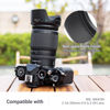 Picture of Lens Hood for Nikon Nikkor Z 24-200mm F4-6.3 VR, Reversible Lens Shade Replace Nikon HB-93 Lens Hood, Compatible with 67mm Filters and 67mm Lens Cap