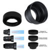 Picture of Lens Hood (Rubber Collapsible Design) for The COOLPIX P900/P950