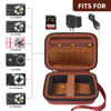 Picture of Carrying & Protective Case for Digital Camera, AbergBest 21 Mega Pixels 2.7" LCD Rechargeable HD/Kodak Pixpro/Canon PowerShot ELPH 180/190 / Sony DSCW800 / DSCW830 Cameras for Travel - Brown