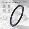 Picture of 105mm Lens to 95mm Camera Lens Adapter,105mm to 95mm Filter Step-Down Ring Adapter Ring,Compatible All 95mm Filter Accessory