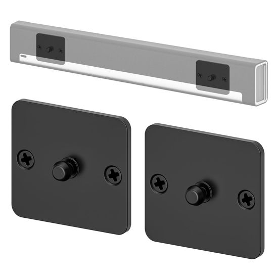 Picture of notiela Upgrade Wall Mount for Sonos Playbar Mount Bracket Easy to Install Fit for Sonos Playbar Wall Mount Under TV Mounting Bracket for Space Saving