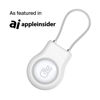 Picture of Belkin Apple AirTag Secure Holder With Wire Cable - AirTag Holder - Lock & Protect Air Tags In Durable Scratch Resistant Case - Protective AirTag Keychain Accessory For Keys, Luggage & More - White