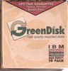 Picture of Recycled 3 1/2" Diskettes, IBM(R) Format, DS/HD, Box of 10