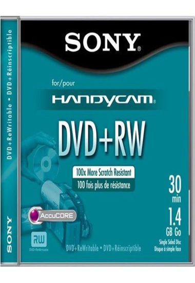 Picture of Sony 8cm DVD+RW with Hangtab - Single