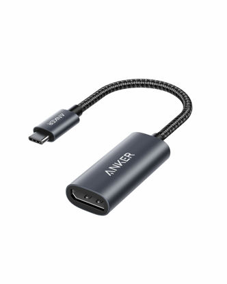 Picture of Anker USB C to DisplayPort Adapter for Home Office (4K@60Hz), PowerExpand+ Aluminum Portable USB C Adapter, for MacBook Pro, MacBook Air, iPad Pro, XPS 15/13, Spectre, Surface, and More