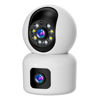 Picture of Hawkray 360° Dual Lens Smart Security Camera, 2K HD Camera, 2.4GHz with WiFi, Color Night Vision, Motion Detection for Baby and Pet Monitoring, Support Cloud and SD Card Storage.