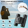 Picture of WRNRN 8x21 Mini Lightweight Binoculars, Compact Pocket Binocularsfor Adults Kids, Small Protable Binoculars for Bird Watching Travel Opera Theater Sports Scenery