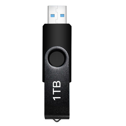 Picture of Memory Stick 1TB, Portable Thumb Drive 1TB with Keychain: USB Flash Ultra Large Capacity High-Speed 1 Terabyte Storage 1000GB for Computer/Laptop