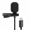 Picture of Cubilux USB C Microphone, Type C Lavalier Lapel Clip MIC Compatible with Samsung Galaxy S24/S23/S22/S21Ultra Tab S9/S8/S7/S6, iPhone 15, iPhone 15 Pro Max, iPad Pro, Pixel 8/7/6 Pro 7a/6a, 10 Feet