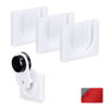 Picture of Wall Mount for YI Home (3 Pack) Security Camera - Adhesive Holder, No Hassle Bracket, Strong 3M VHB Tape, No Screws, No Mess Install (White) by Brainwavz