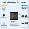 Picture of PVBCTCSID Ethernet Splitter 1 to 2 1000Mbps High-Speed Internet Splitter LAN Splitter Ethernet Switch Network Splitter with USB C Power Cable for Computers, Hubs, Routers, Set-top Boxes, Digital TV.