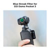 Picture of K&F Concept Blue Streak Filter Compatible with DJI Osmo Pocket 3, Anamorphic Flare Special Effects Lens Filter