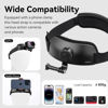 Picture of ULANZI CM027 Phone Head Strap Mount Support Vertical Shots for iPhone, GoPro Hero 12 11 10 9 8 7 6 5 4 Session 3+ 3 2 1 Max, DJI Osmo Action, Insta360, Action Cameras Head Mounted Phone Holder