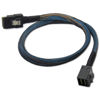 Picture of Sonilco High-Performance Mini SAS HD Cable SFF-8643 to SFF-8087 Data Transfer Cord (2 Cables, 0.5 M / 1.6 Feet)