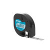 Picture of DYMO LT Labeling Tape for LetraTag Label Makers, Black Print on Clear Labels, 1/2" x 13-Foot Rolls, 3 Count