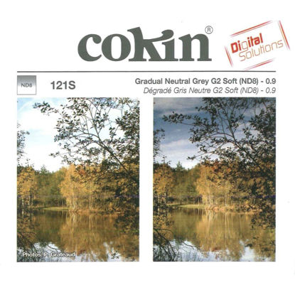 Picture of Cokin A121S Filter, A, Gradual Grey G2 Soft