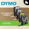 Picture of DYMO D1 Durable Labeling Tape for LabelManager Label Makers, Black Print on White Tape, 1/2" W x 18' L, 1 Cartridge