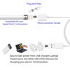 Picture of Design for Apple Pencil Charger,Apple Pencil Adapter 1FT, iPencil Pen First Gen Charging Cable Compatible with Apple Pencil 1st Generation,USB A Male to Lightning Female (Off White)