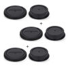 Picture of Rear Lens Cap & Body Cap Cover Set for Canon EF EF-S Mount Camera 90D 80D 77D 70D T8i T7 T7i T6 T6i T5i SL3 SL2 7D Mark II 6D Mark II 5D Mark IV 1Dx Mark III etc -3 Packs