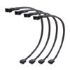 Picture of Cable Matters 4-Pack, PWM 4 Pin Fan Extension Cable - 12 inches (PC Fan Extension Cable, PWM Fan Extension Cable, PWM Extension Cable)