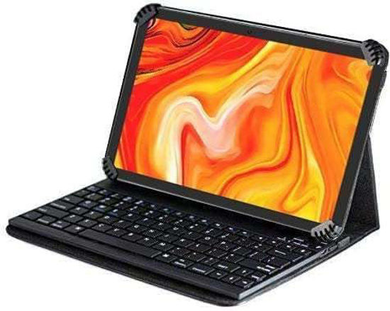 Picture of Navitech Rotational Blueooth Keyboard Case Compatible with DOOGEE T30S Tablet 11 inch