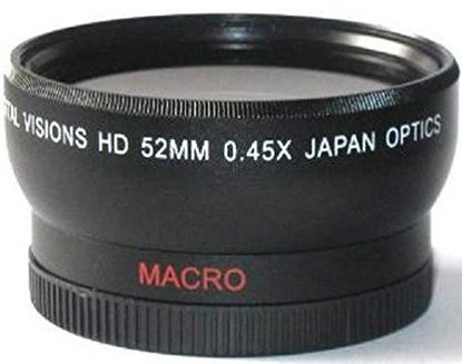 Picture of 52mm Digital Vision Wide Angle Lens for Sony HDR-PJ710V HDR-PJ760V HDR-CX760V HDR-PJ790V Handycam Camcorder